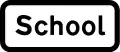 Variable text message – one line