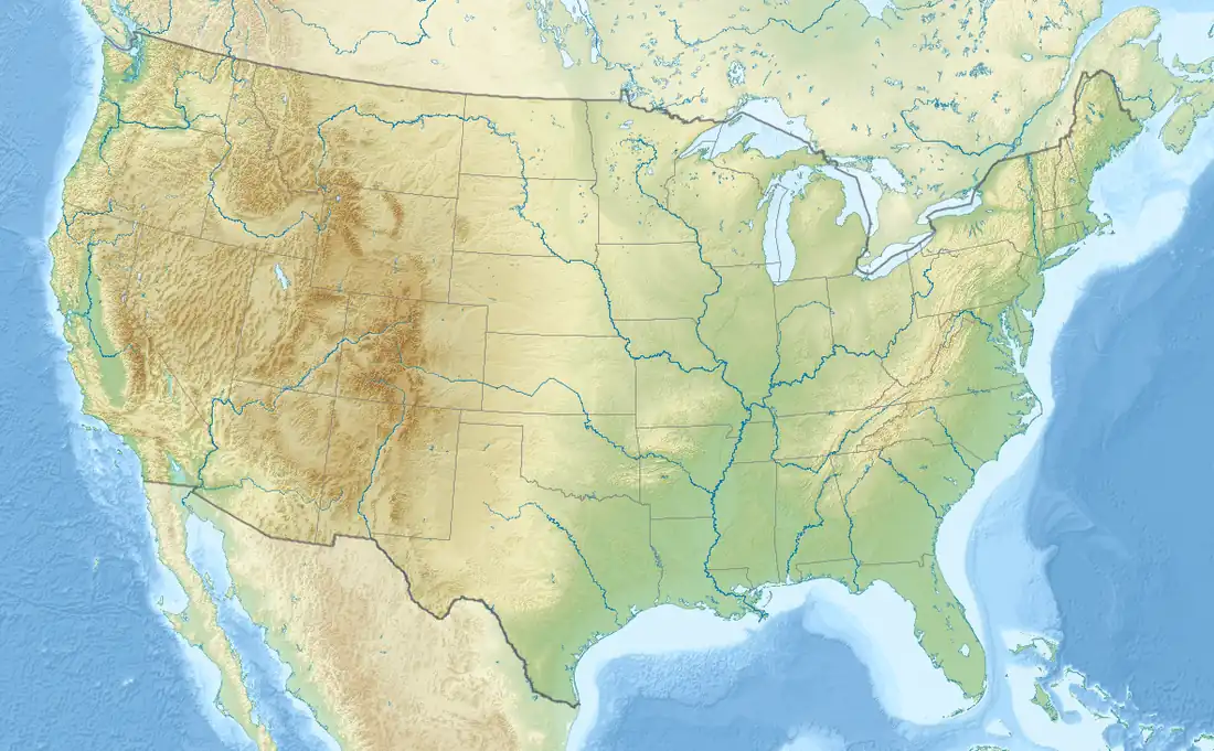 Chinle Formation is located in the United States