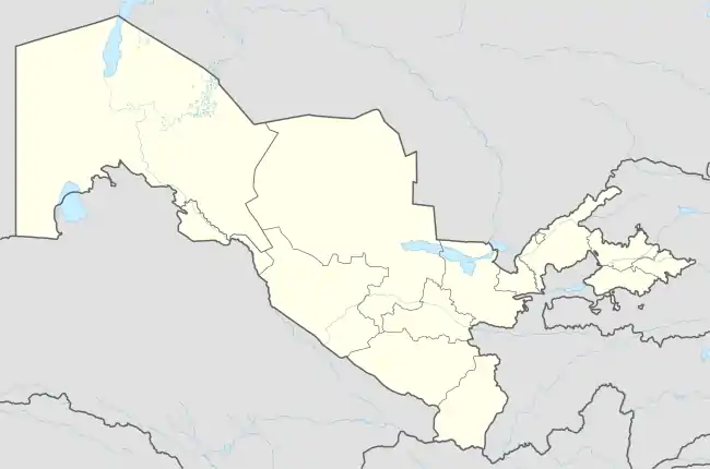 Mangʻit is located in Uzbekistan