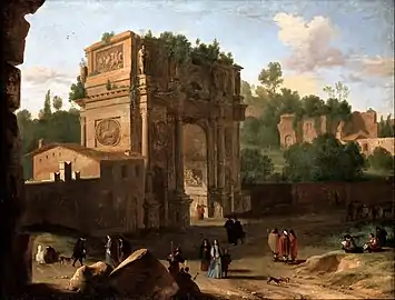 The Arch of Constantine, Rome