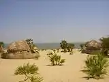 View Of Lake Turkana From Eliye Springs Hotel