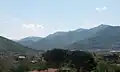 View of the "Valley of the Orge" from St. Barbara's church (2009)