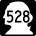State Route 528 marker