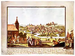 Image 21Bucharest (capital of Wallachia) at the end of the 18th century (from Culture of Romania)