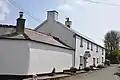 Whitewashed cottage