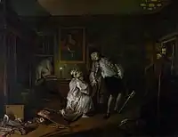 William Hogarth, Marriage A-la-Mode: 5, The Bagnio, c. 1743
