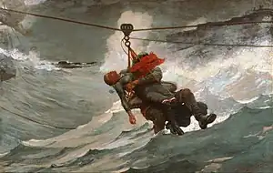 The Life Line, 1884