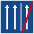 Sign 223.2-50 – 223.2-52No longer drive on the shoulder