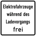 Electric vehicles while charging allowed