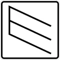 Park (pull in diagonally)