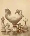 Bronze items from a priest at "Kawali near Tjiamis"