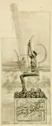 Frontispiece for Poésies by Mallarmé, The Lyre (1895) etching & drypoint (23 x 16&nbsp;cm) L.A. Co. Museum