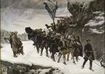 Bringing Home the Body of King Charles XII