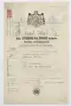 Sweden–Norway passport issued to Johanna Kempe (sv) in 1901.