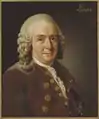 Image 5Carl von Linné, Alexander Roslin, 1775 (oil on canvas, Gripsholm Castle).  Linnaeus was a Swedish botanist, zoologist, and physician who formalised binomial nomenclature, the modern system of naming organisms. He is known as the "father of modern taxonomy".